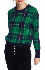 Court  amp  Rowe Cozy Boucl   Plaid Sweater   Nordstrom at Nordstrom