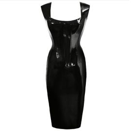 Couture Latex Eden Corset Pencil Dress Atsuko Kudo at Atsuko Kudo