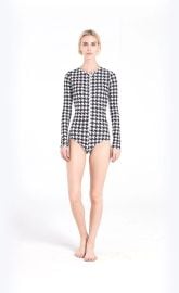 Cover Long Sleeved Front Zip Swimsuit at Cover