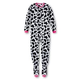 Cow Print Footed Sleeper at Target