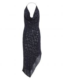 Cowl Neck Halter Dress at Intermix