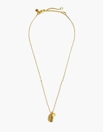 Cowrie Shell Seed Bead Necklace at Madewell