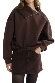 Coyle Asymmetrical Zip Sweatshirt at Nordstrom
