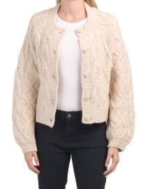 Cozy Cable Knit Cardigan Sweaters TJMaxx at TJ Maxx