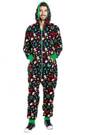 Cozy Christmas Onesie Pajamas by Tipsy Elves at Amazon