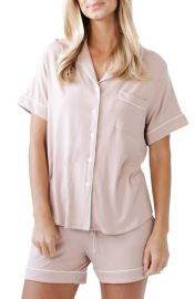 Cozy Earth Short Sleeve Knit Pajamas at Nordstrom