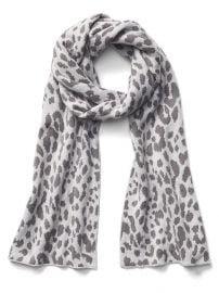 Cozy Leopard Scarf at Gap