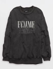 Cozy Sweatshirts Hoodies Crew Neck Sweatshirts Soft Hoodies More Aerie at American Eagle