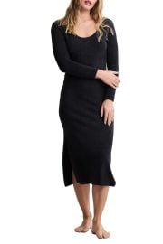 CozyChic® Ultra Lite® Rib Scoop Neck Midi Dress at Nordstrom Rack
