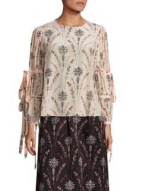 Creatures of the Wind - Tav Floral Printed Blouse at Saks Fifth Avenue