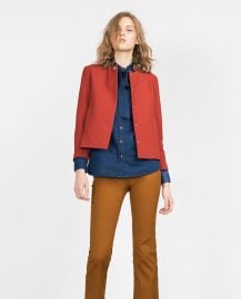 Crepe Blazer at Zara