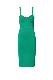  Crepe Knit Bustier Dress at Scanlan Theodore