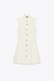 Crepe Mini Dress at Zara