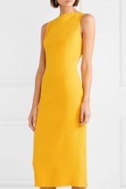 Crepe midi dress at Net A Porter