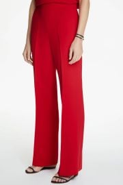 Crepe pants red - CH Carolina Herrera United States at Carolina Herrera