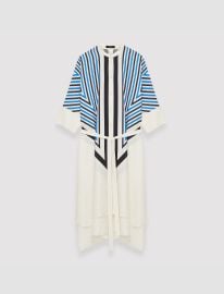 Cretto Print Dania Dress in Multicolour JOSEPH US at Joseph