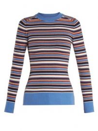 Crew-neck long-sleeved knit sweater at Matches