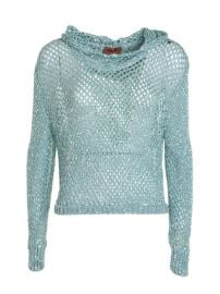 Crew necks Missoni - Sequined hooded sweater - MDN00524BK00V3S60BY at THEBS