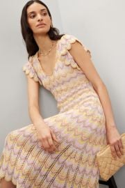 Crochet Knit Dress by Derek Lam Collective Rent the Runway at Rent the Runway