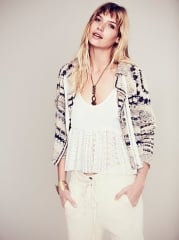 Crochet Moto Jacket at Free People