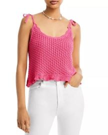 Crochet Tie Cami at eBay