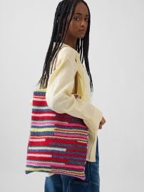 Crochet Tote Bag at GAP