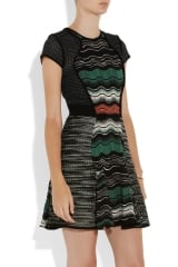 Crochet knit dress by M Missoni at The Outnet