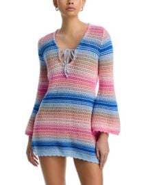 Crocheted Tunic Dress at Bloomingdales