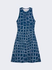 Crocodile Jacquard Dress by Schiaparelli Schiaparelli Dresses Coveti at Coveti