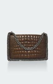 Crocodile Texture Bag at Zara