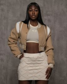 Crop Gamble Jacket II Milano Di Rouge at Milan Di Rougue
