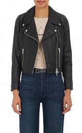 Crop Moto Jacket by Barneys New York XO Jennifer Meyer at Barneys