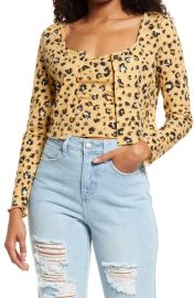 Crop Rib Cardigan Set by Bp  at Nordstrom