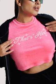 Crop Top - That39s Hot Paris Hilton Tracksuits at Paris Hilton Tracksuits