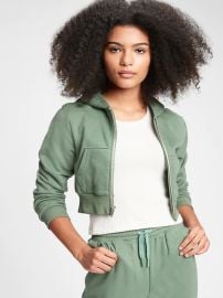 Crop hoodie at Gap