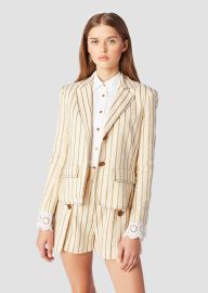 Cropped Blazer by Derek Lam 10 Crosby at Derek Lam