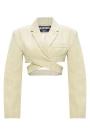 Cropped Blazer by Jacquemus at Cettire