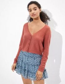 Cropped Cardigan at American Eagle