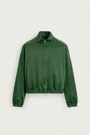 Cropped Fit Technical Jacket at Zara