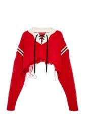 Cropped Hockey Sweater by Monse at Moda Operandi