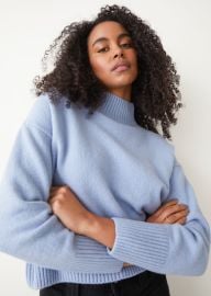 Cropped Mock Neck Sweater at & Other Stories