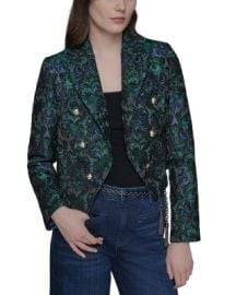 Cropped Motif Blazer at Bloomingdales