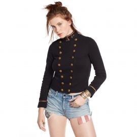 Cropped Officers Jacket at Ralph Lauren