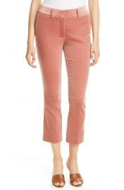 Cropped Perfect Velvet Trousers by Frame at Nordstrom