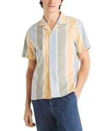 Cropped Relaxed Fit Rayon Capri Shirt at Macys
