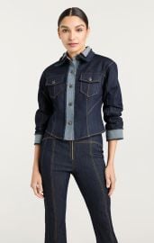 Cropped Scrunched Canyon Jacket Cinq Sept at Cinq a Sept