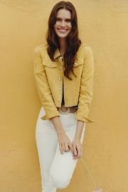 Cropped Suede Trucker Jacket at Anthropologie