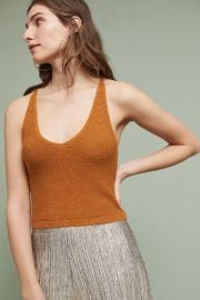 Cropped Sweater Tank at Anthropologie