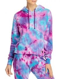 Cropped Tie-Dyed Hoodie at Bloomingdales