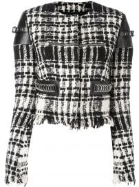 Cropped boucle Jacket by Alexander Wang at Farfetch